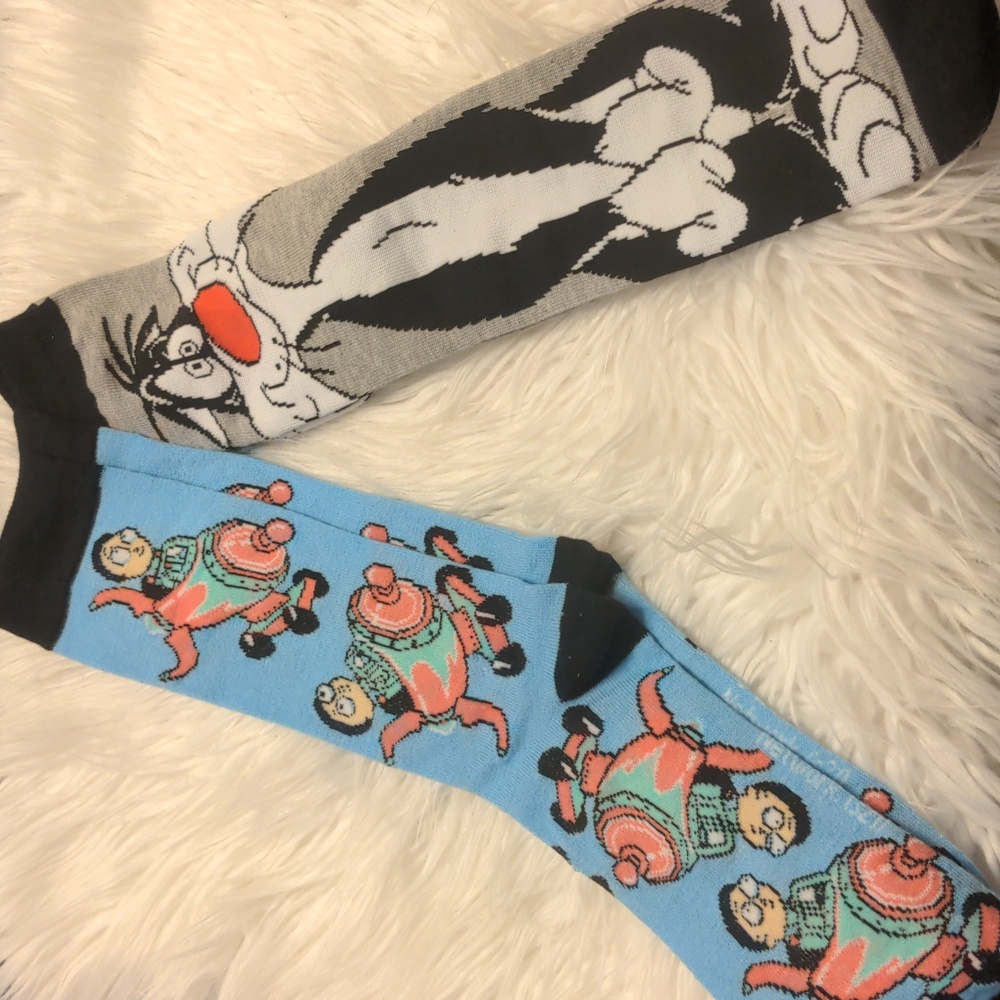 Cartoon socks new no tags